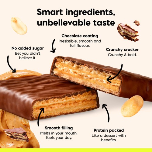 Nick's Protein Wafer Peanut Butter
