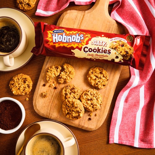 McVitie's Hobnobs Biscuits Oaty Cookies Dark Chocolate