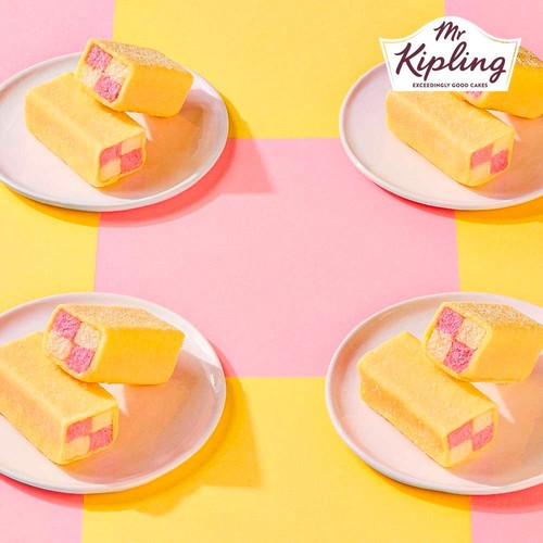 Mr Kipling Small Battenberg Cakes