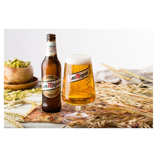 San Miguel Premium Lager Beer Bottles