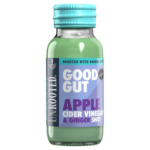 UNROOTED Apple Cider Vinegar, Ginger & Baobab Single Shot