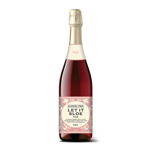 M&S Alcohol Free Let it Sloe Bucks Fizz 0%