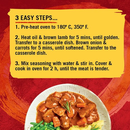 Schwartz Classic Lamb Casserole Recipe Mix