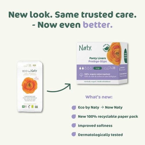 Naty Panty Liners Large