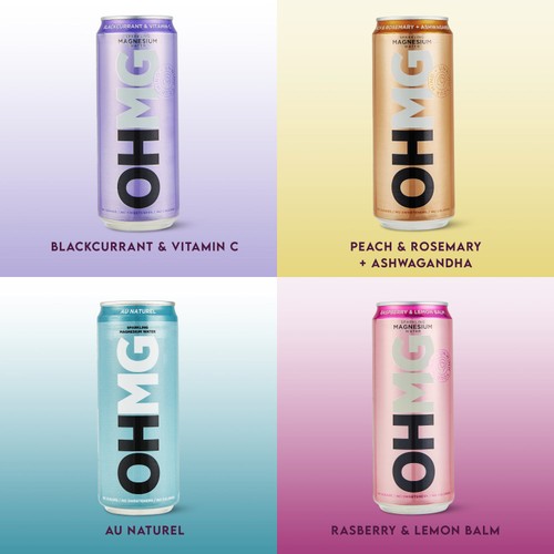 OHMG Variety sparkling magnesium water