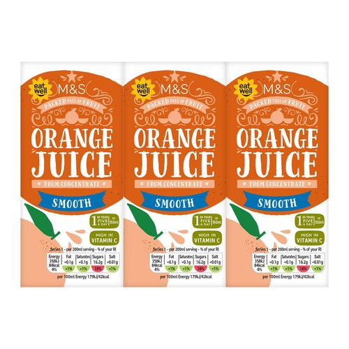 M&S Smooth Orange Juice