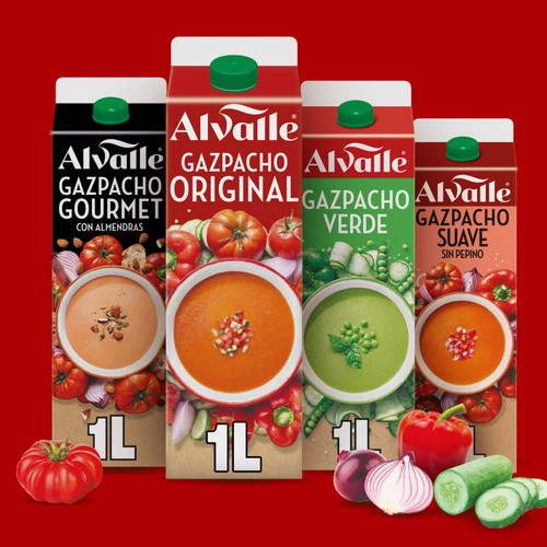 Alvalle Gazpacho Original Vegetable Soup
