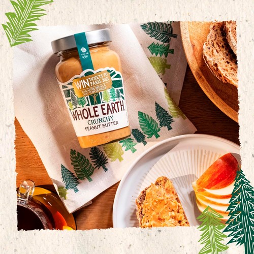 Whole Earth Crunchy Peanut Butter