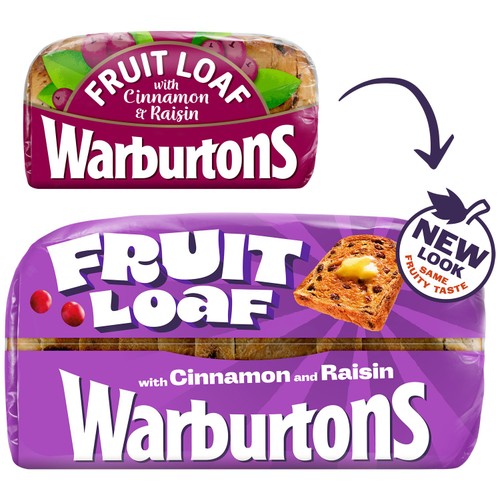 Warburtons Raisin Loaf with Cinnamon