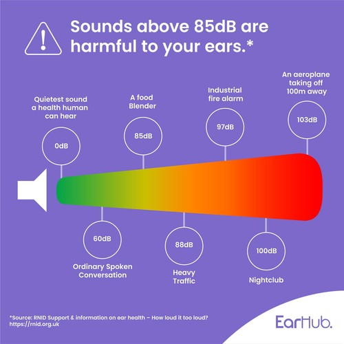 EarHub Sleepwell Soft Silicone Earplugs 12 pair