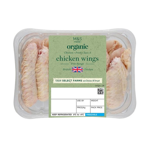 M&S Organic Chicken Wings
