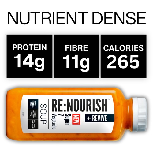 ReNourish + Revive Super 7 Vegetable High Protein & Fibre Soup