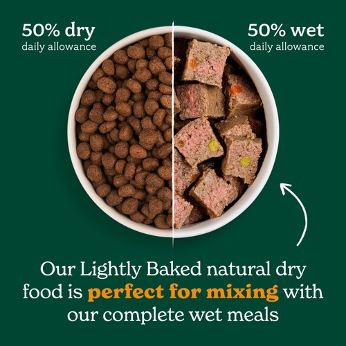 Forthglade Lightly Baked Dry Dog Food Turkey with Sweet Potato