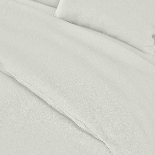 M&S Pure Brushed Cotton Bedding Set, King, White