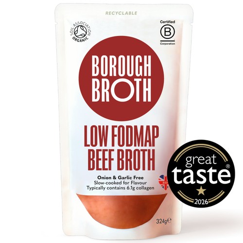 Borough Broth Organic Low FODMAP Beef Broth