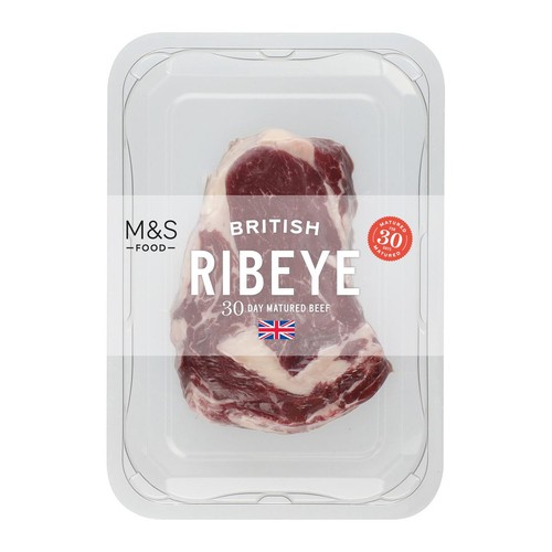 M&S 30 Day Matured Ribeye Steak