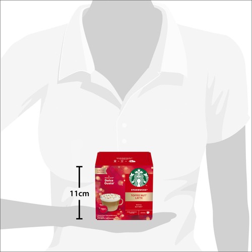 Starbucks Toffee Nut Latte by Nescafe Dolce Gusto Coffee Pods