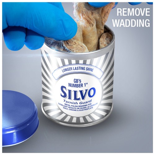 Silvo Metal Polish & Cleaner Wadding