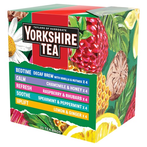 Yorkshire Tea Fruit & Herbal Selection Pack Enveloped Tea Bags