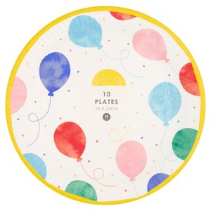 Table Fun Balloon Paper Party Cups