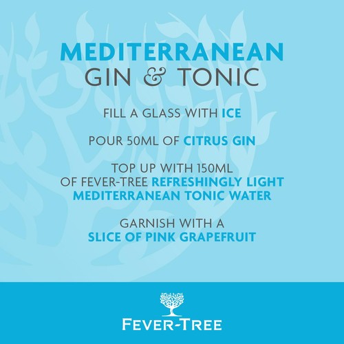 Fever-Tree Light Mediterranean Tonic Cans