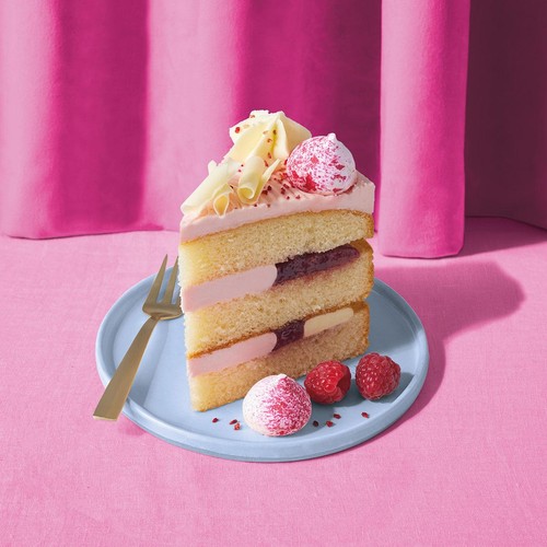 M&S Raspberry Ripple Cake