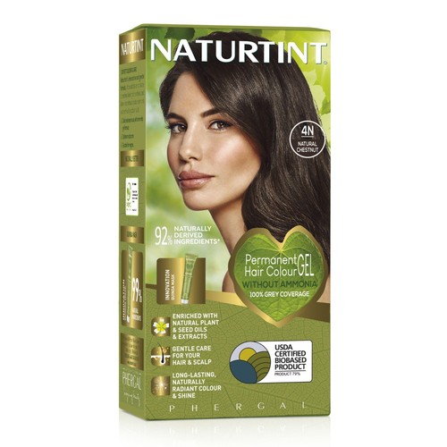 Naturtint Permanent Hair Colour Gel 4N Natural Chestnut