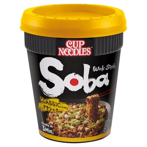 Nissin Soba Classic Instant Noodles Pot