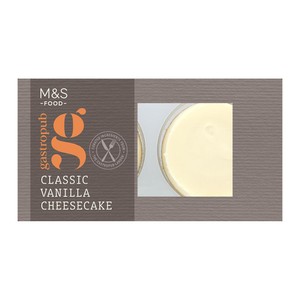 M&S Gastropub 2 Classic Vanilla Cheesecakes Dessert