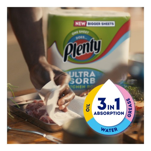 Plenty Ultrasorb Kitchen Roll