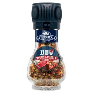 La Drogheria BBQ Steak & Burger Seasoning Mill Adjustable Grinder
