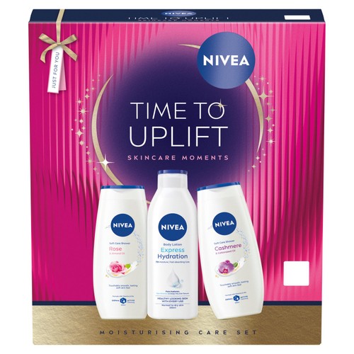 NIVEA Time to Uplift Trio Gift Set
