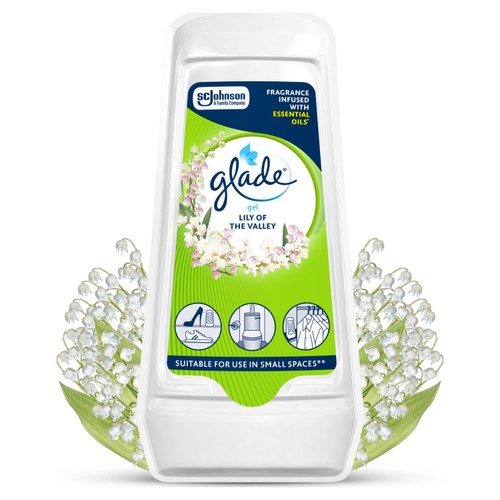 Glade Solid Gel Lily of the Valley Air Freshener