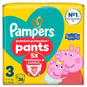Pampers New Baby Nappy Pants Size 3 Essential
