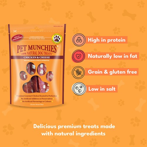 Pet Munchies Chicken & Cheese Dog Treats