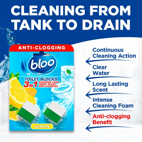 Bloo Lemon Toilet Blocks