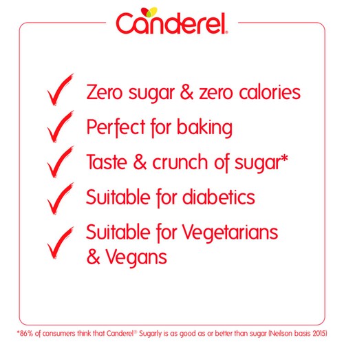 Canderel Sugarly Granulated Zero Calorie Sweetener 