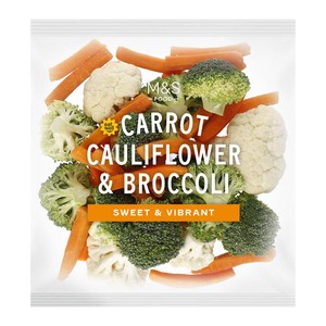 Carrot, Cauliflower & Broccoli