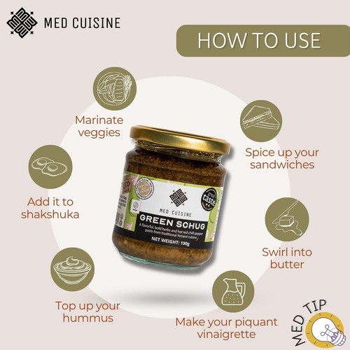Med Cuisine Green Schug