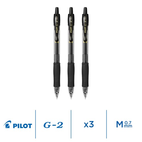Pilot G2 07 Gel Ink Rollerball Pen - Medium - Blue
