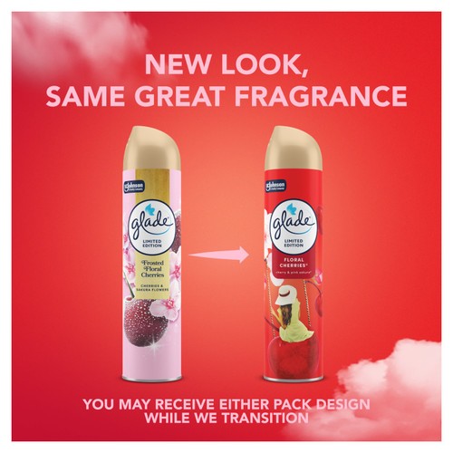 Glade Aerosol Air Freshener Floral Cherries 300ml