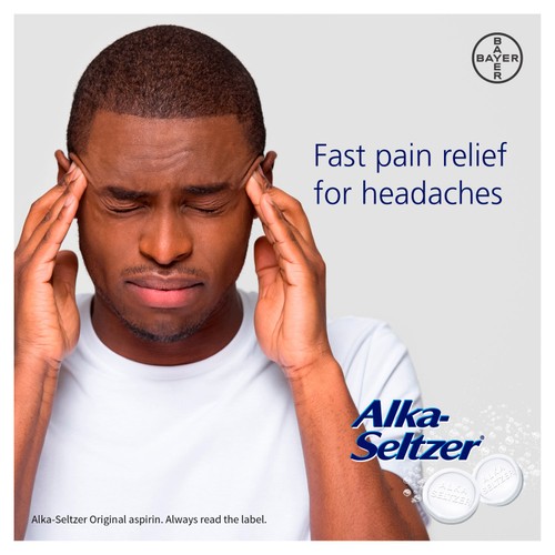 Alka Seltzer Original Pain Relief Effervescent Tablets