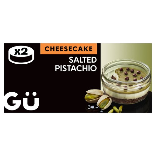 Gu Salted Pistachio Cheesecake Dessert