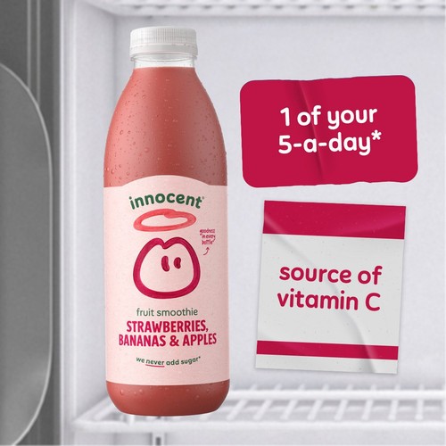 Innocent Strawberries, Bananas & Apples Smoothie