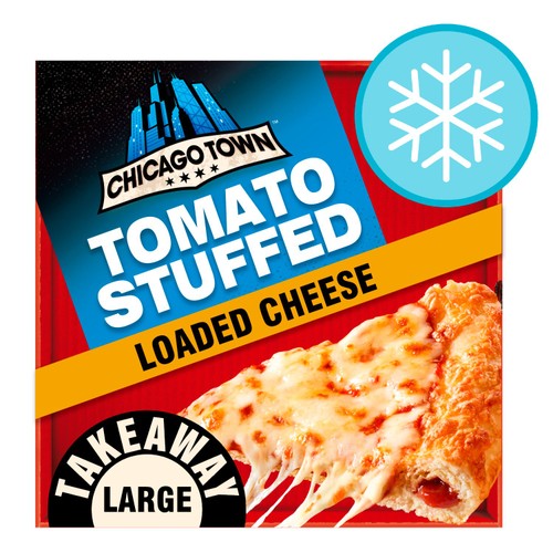 Chicago Town Takeaway Stuffed Crust Cheese Large Pizza 630g