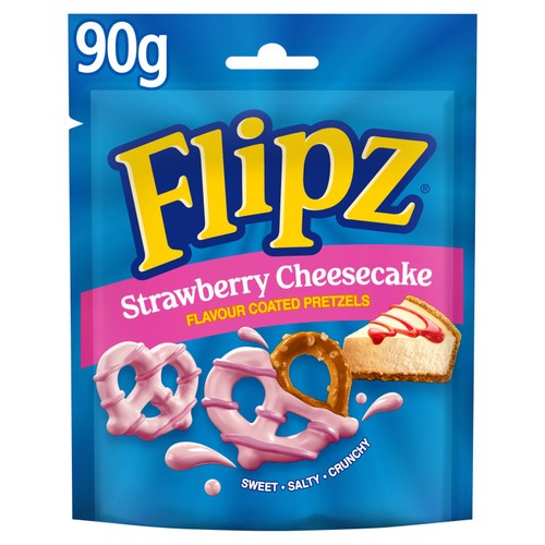 Flipz Strawberry Cheesecake Pretzels