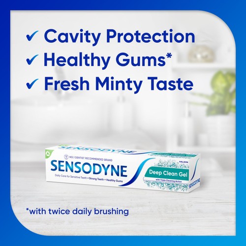 Sensodyne Daily Care Sensitive Toothpaste Deep Clean Gel 75ml