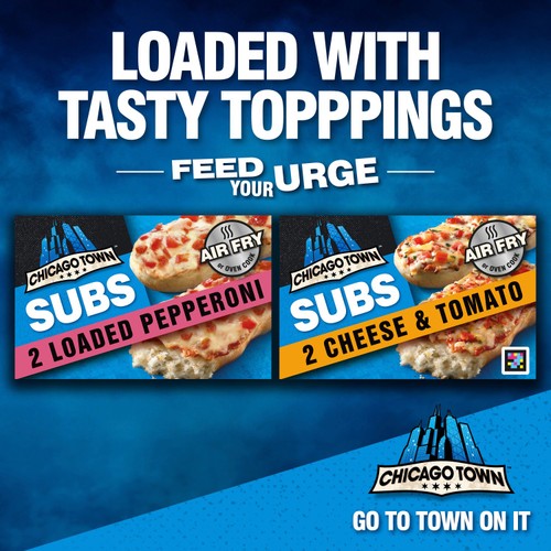 Chicago Town Cheese & Tomato Pizza Subs
