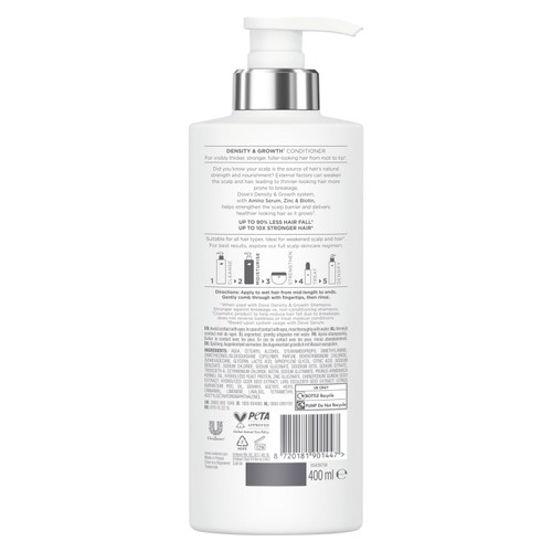 Dove Density + Hair Growth Conditioner for Thicker, Fuller Hair