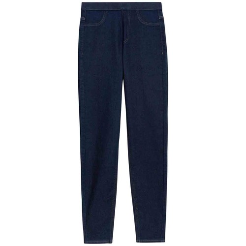 M&S High Waisted Jegging, 16, Dark Indigo